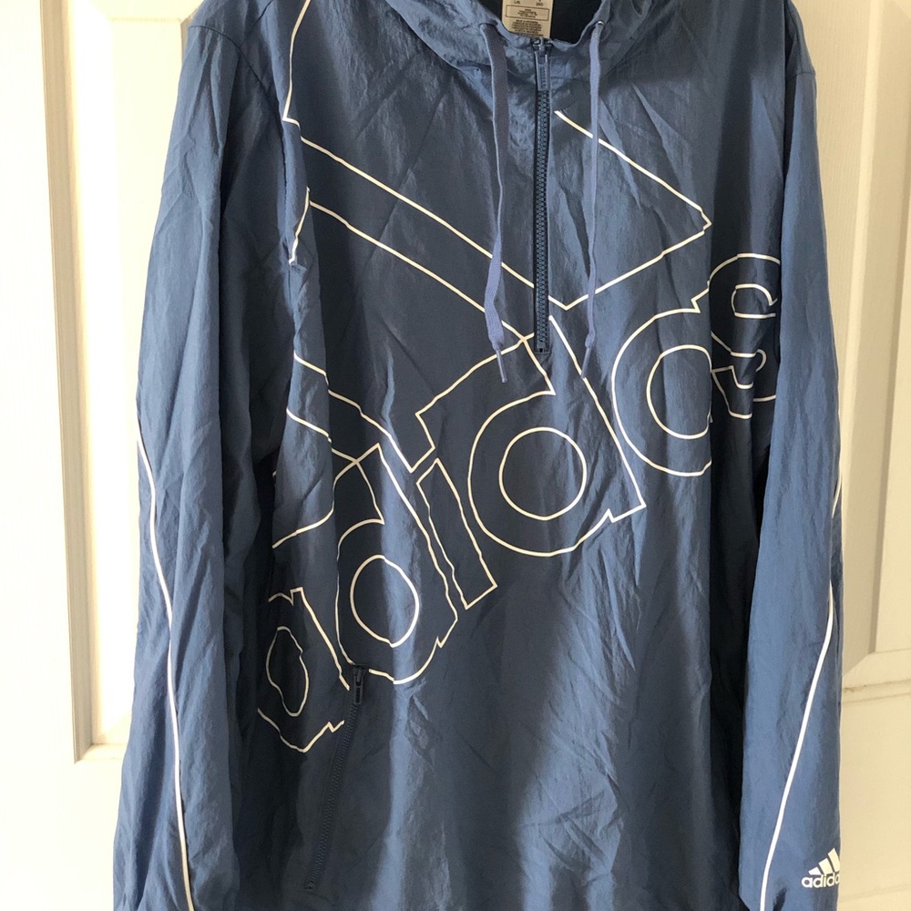 Adidas Windbreaker Pullover Jacket - image 2